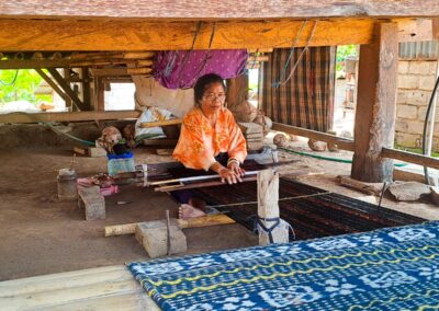 Ikat Weaving